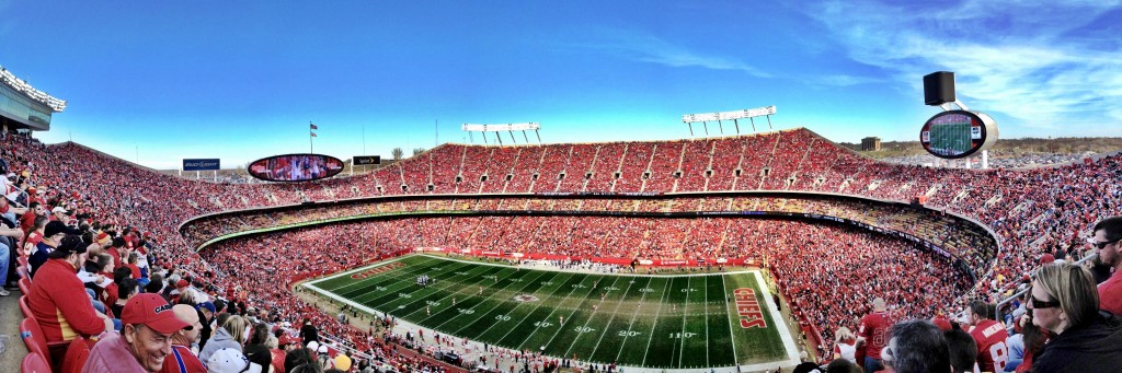 KC Chiefs - Arrowhead Stadium - Taken with Pano on iPhone 4S