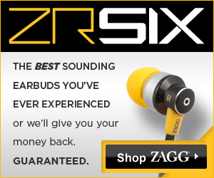 ZR-SIX: Earbuds by ZAGG